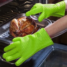 DAALO Silikónová kuchynská rukavice - zelená