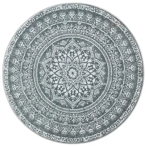 Koberec Boho-Stil antracitový kruh