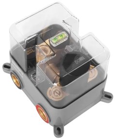 REA-P8551 - Sprchová sada s termostatickou podomietkovou batériou LUNGO brúsené zlato