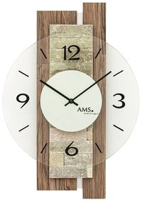 Dizajnové nástenné hodiny AMS 9543