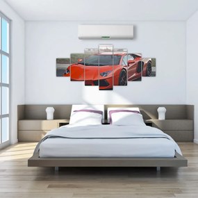 Obraz červeného Lamborghini