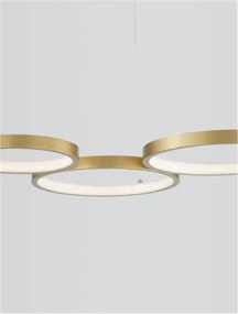 LED luster Magnus 55 zlaté