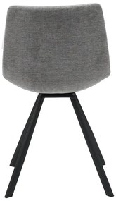 Svetlosivá jedálenská stolička Yukon – Unique Furniture