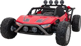 Ramiz Elektrická bugina Racing 5 pre deti červená + motory 2x200W + diaľkové ovládanie + LED audio + pomalý štart