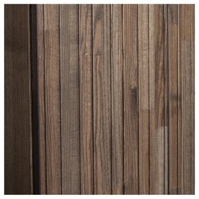 Hnedá šatníková skriňa v dekore jaseňa 60x210x42 cm Gravure – WOOOD