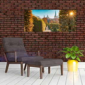 Obraz - Valdštejnský palác (120x50 cm)