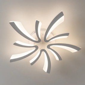 Brilagi - LED Stmievateľný prisadený luster TWIST LED/55W/230V 3000-6500K biela + DO