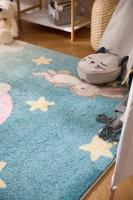Koberec Agnella Funky Top Sweet Dreams modrý