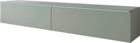 XXXLutz NÍZKA KOMODA, zelená, 180/30/33 cm MID.YOU - Online Only drobný nábytok - 002778000523