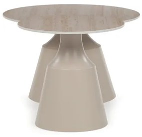 Autronic BONTEC Konferenčný stolík 70x70cm, keramika CT-F4152 TRV Farba: Béžová