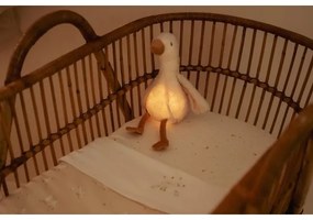 Little Dutch - Uspávací plyšák s melódiou a svetlom Newborn Naturals hus