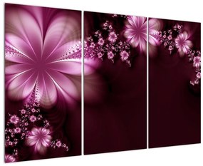 Abstraktné kvety - obraz