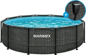 Marimex | Bazén Marimex Florida 3,66x0,99 m so zabudovaným skimmerom - motív RATAN | 10340317