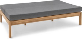 Záhradná lavica 2 v 1 ‒ dvojité ležadlo