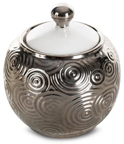 Cukornička ALTEA strieborná / biela (2 ks)