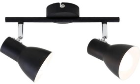Briloner&nbsp;10698891 - Bodové svietidlo 2xE14/25W/230V čierna