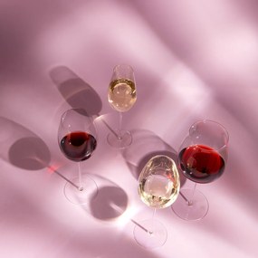 Poháre na červené víno 450 ml set 2 ks - FLOW Glas Platinum Line - 322911