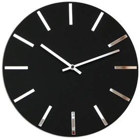Nástěnné hodiny Diamond černé