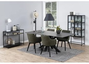 Konzolový stolík SARON čierna