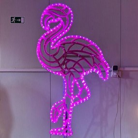 DECOLED LED hadica 1 m, ružová, 30 LED diód