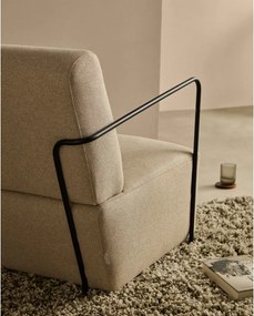 Béžové kreslo Gamer – Kave Home