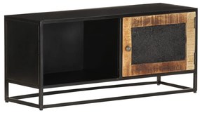 TV skrinka 90x30x40 cm surové mangovníkové drevo 323150