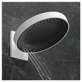 Hansgrohe Rainfinity, hlavová sprcha 360 3jet s pripojením na stenu, biela matná, HAN-26234700