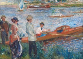 Obraz - Auguste Renoir, Oarsmen at Chatou, reprodukcia (70x50 cm)