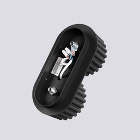 Sollux  SL.1788 - Bodové svietidlo AURA 2xGX53/10W/230V čierna