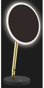 Deante ADI_Z812-LED Kúpeľňové nabíjateľné kozmetické zrkadlo SILIA LED/5V 5000mAh 2700-6500K IP44