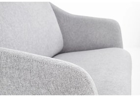Pohovka Soft II XL, dvojsedák, sivá / čierna