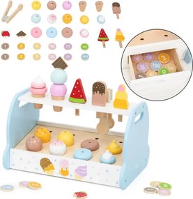 Viga 44842 Drevená mini zmrzlináreň a cukráreň PolarB