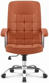 Hells Otočná kancelárska stolička Hell's Chair HC-1020 Brown