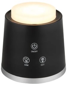 Globo 58454B - LED stmievateľná dotyková stolná lampa MEEYA LED/6W/3,7V čierna