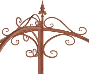 Mriežka na popínavé rastliny Flowton - hnedá