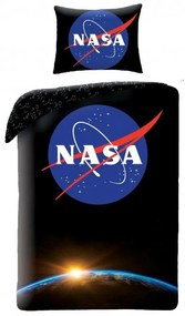 HALANTEX Obliečky NASA Black Bavlna, 140/200, 70/90 cm