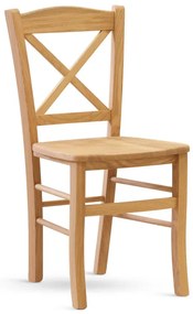 Stima Stolička CLAYTON s masívnym sedákom Vyberte odtieň ->: Dub