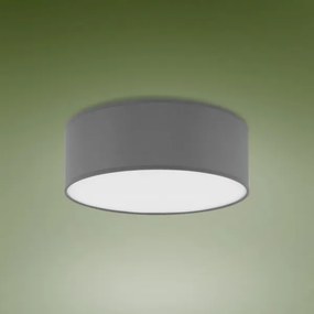 Stropné svietidlo RONDO 4xE27/15W/230V pr. 45 cm šedá