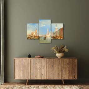 Obraz - Joseph Mallord William Turner, Venice the Dogana and San Giorgio Maggiore, reprodukcia (90x60 cm)