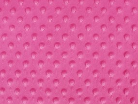 Biante Hrejivé posteľné obliečky Minky 3D bodky MKP-020 Ružovo fialové Jednolôžko 140x200 a 70x90 cm