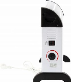 Konvektorový ohrievač 2000 W, 58 x 13,5 x 39 cm