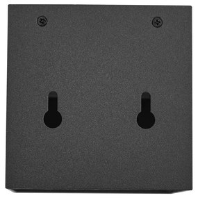 Vonkajšie nástenné svietidlo čierne vrátane LED 2-svetiel IP65 solárne - Charlene