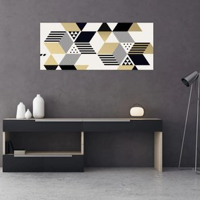 Obraz - Geometrické tvary N⁰1 (120x50 cm)