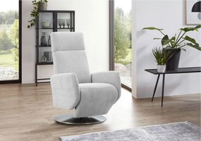 XXXLutz RELAXAČNÉ KRESLO, textil, svetlosivá Sit & More - Online Only obývacie izby - 000144006205