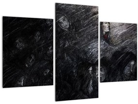 Obraz - Smútok a odriekanie (90x60 cm)