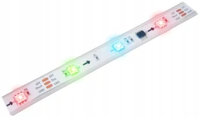 BERGE Digitálny pásik LED - RGB - IP20 - 5m - dúhový efekt