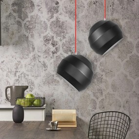 Toolight - Stropná lampa 1xE27 APP381-1CP, čierna, OSW-05013