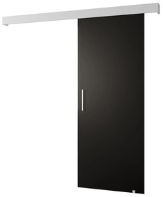 Posuvné dvere 70 cm Slavdro 1 (čierna matná + biela matná). Vlastná spoľahlivá doprava až k Vám domov. 1108719