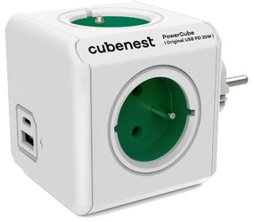 Rozbočovacia zásuvka PowerCube Original USB – Cubenest