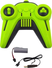 LEAN Toys Terénne auto s diaľkovým ovládaním RC, otočné o 360°, mierka 1:12, čierne